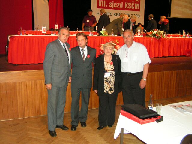 VII.sjezd KSČM Hradec Králové, 17.5.2008